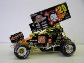 SPRINT CAR de collection en mtal a l'chelle 1/24 et 1/64