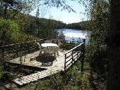 Chalet bord de lac  louer