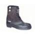 Botte industrielle cuir noir