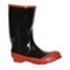 Botte utilitaire noir et rouge