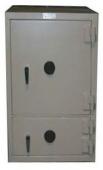 Coffre-fort  2 compartiments externes et casiers internes