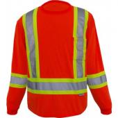 T-shirt orange manches longues, Jackfield, Sherbrooke, Estrie, Cantons de l'Est
