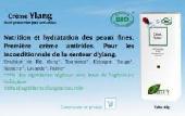 Soins protection de jour - Crme Ylang