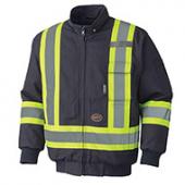 Blouson aviateur HV, Pioneer, Sherbrooke, Estrie, Cantons de l'Est