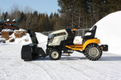 Souffleuse Berco Nordet 44in elect. pour tracteur gazon