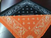 Foulard Harley-Davidson Orange et Noir, Sherbrooke, Estrie