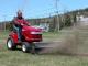 Brosse Berco 48 pouces  pour tracteur pelouse et jardin, Bercomac