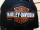 Bandana Harley-Davidson noir avec logo Harley-Davidson orange, Sherbrooke, Estrie