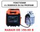 SPÉCIAL SUR LA GÉNÉRATRICE SILENCIEUSE CAMPING 4000 WATTS DUCAR ESSENCE OU AU PROPANE DLG4000ISE