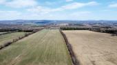 Danville (Estrie):  Terre agricole de 243 acres, +/- 135 acres cultivables, fort mixte