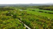 Wotton (Estrie) : Terrain constructible  vendre de 19 999 pi, prs de Val-des-Sources