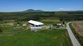 St-Camille (Estrie) : Ferme de chvres laitires de 158 acres, table 2022, cultivable +/- 80 acres 