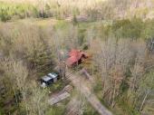Ste-Anne-de-la-Rochelle (Estrie) : Terre  bois avec rablire (+/- 600 entailles), droit de constr