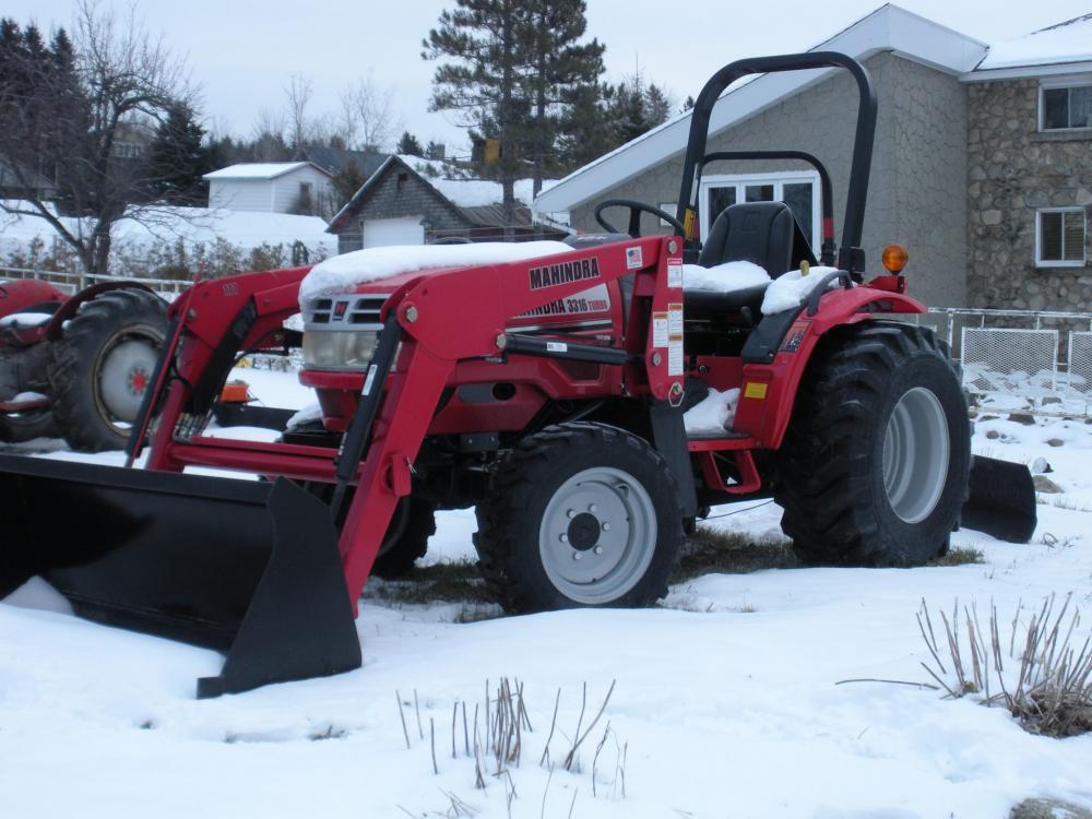 Tracteur mahindra 3316 - Annonce classée