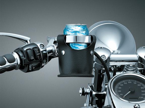 Porte-gobelet moto argent pour moto 1, Silver 