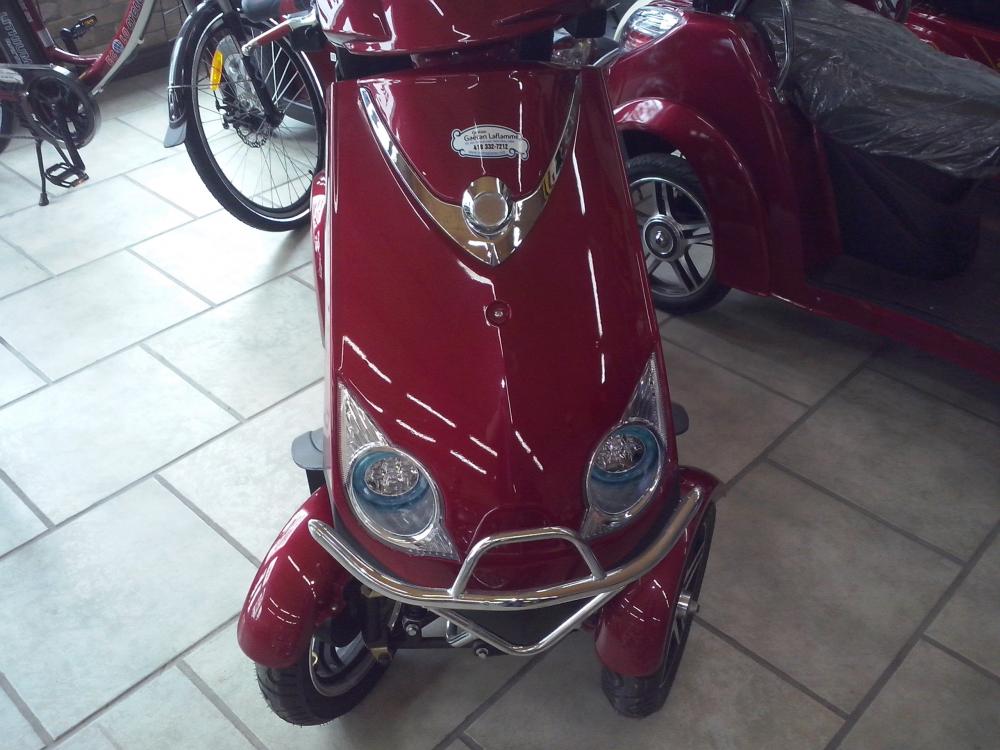 Quadriporteur éléctrique ecolocycle modèle et4rw 1