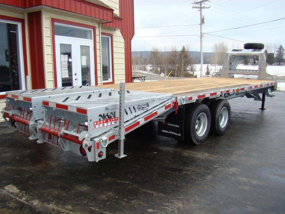 Remorque gooseneck 30 pieds 24000 lbs – Trailer platform a vendre