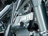 Couvert chrom centre frame Harley-Davidson FLH 99-13 Kuryakyn Crossbrace Covers 7774, Qubec