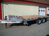 Remorque Plate-forme Deck Over 16 pied galvanis DO16 10k ( 10000 lbs ) N et N Trailer