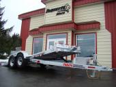 Remorque N & N Plate-Forme Basculante Td-18 14K (14 000 lbs) Galvanis Tilt deck Trailer N et N