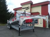 Remorque N et N Goosneck Dompeurs HD 16k RD-82 x 192 ( 7 x 16 ) Galvanis Trailer N&N 