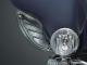 Dflecteur d'air Fum chrom pour Fairing Harley-Davidson FLH Kuryakyn Dragon Wing Deflectors 1117
