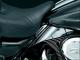 Dflecteur de chaleur Fum chrom pour Harley-Davidson FLH 09 et plus Kuryakyn Saddle Shield 1316