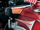 Lumire d'appui bras passager L.E.D. Kuryakyn Moto GL 1800, 06-12, 3240, Armrest trim, Estrie Qubec